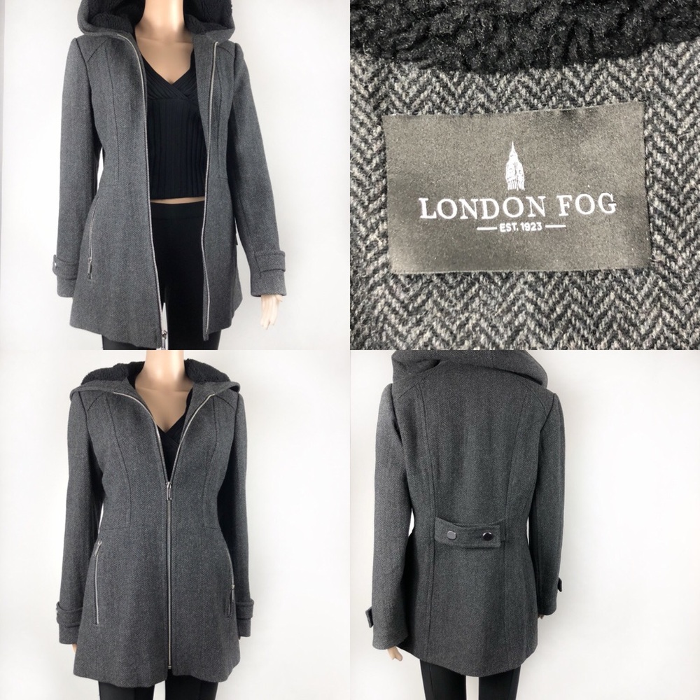 London Fog Gray Women’s Coat